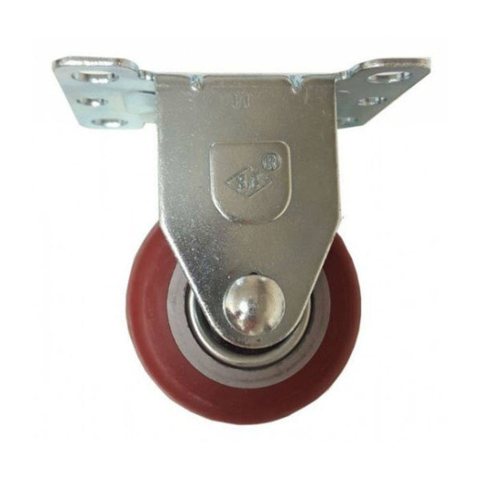 2-1/2" x 1-1/4" Poly-Pro Wheel Rigid Caster - 250lbs capacity - Durable Superior Casters