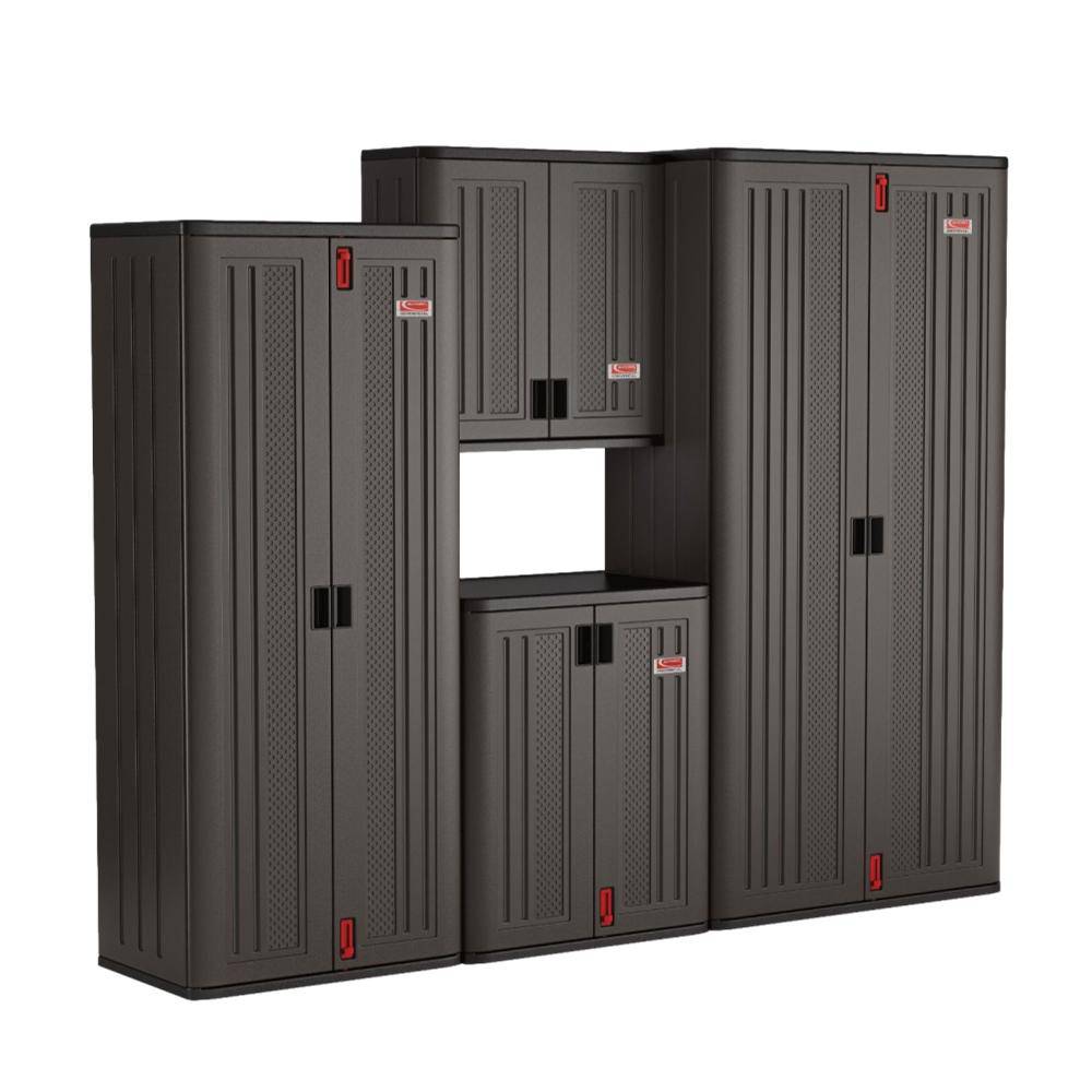 Wall Storage Cabinet - Gray - Suncast Commercial