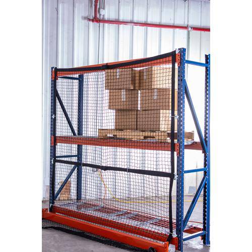 Pallet Rack Modular Safety Netting - Standard/J-Hook Attachments - Adrian's Safety Solutions