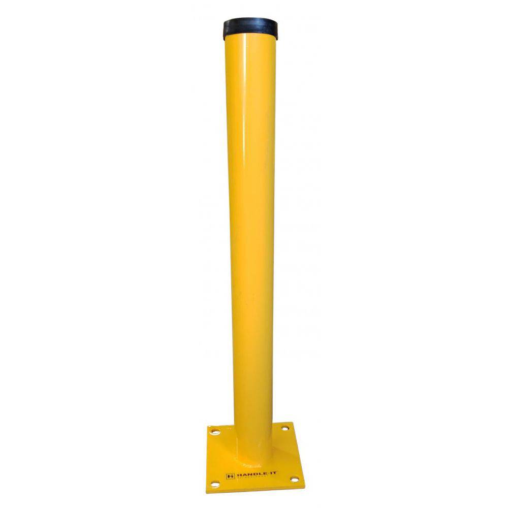 Steel Surface Mount Bollard 4"/6" Diameter (42"H) - Handle-It