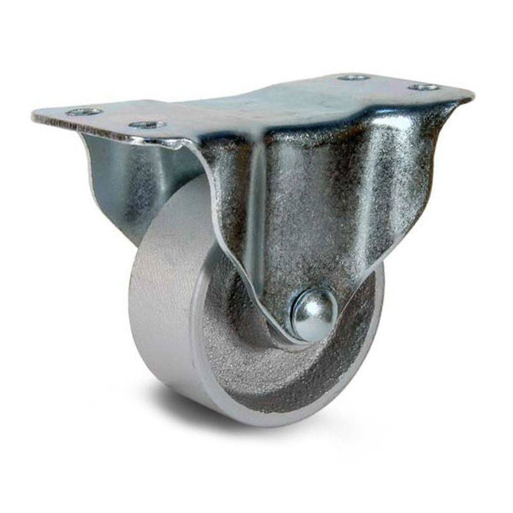 3" x 1-1/4" Steel Wheel Rigid Caster - 250 lbs. Capacity - DH International