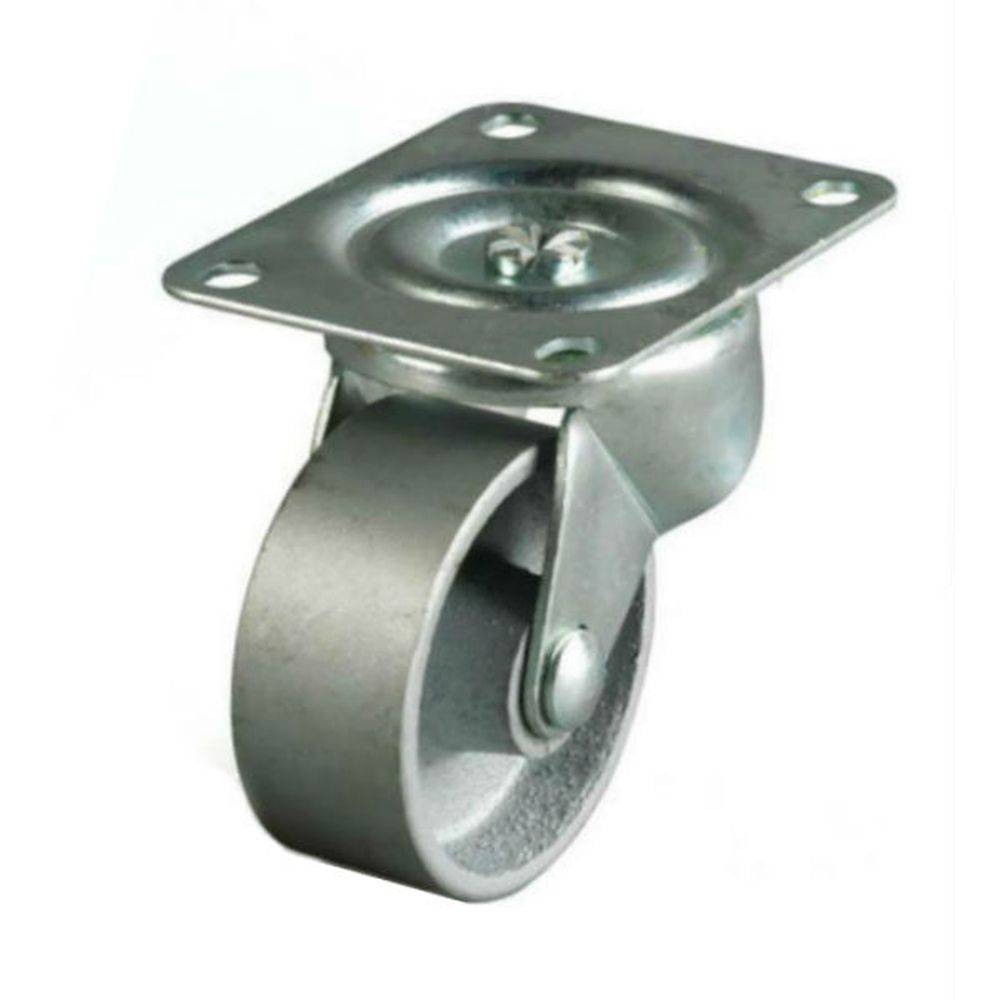 3" x 1-1/4" Steel Wheel Swivel Caster - 250 lbs. Capacity - DH International