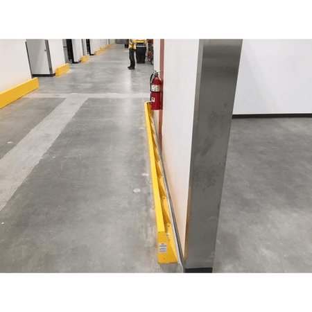 12" Tall Floor-Mounted Barrier (3 - 10 ft. Long) - Handle-It