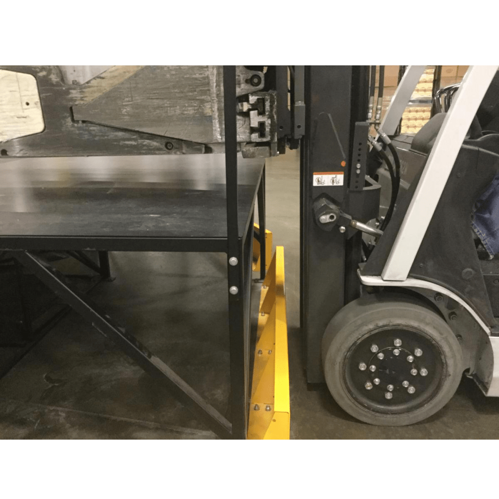 12" Tall Floor-Mounted Barrier (3 - 10 ft. Long) - Handle-It