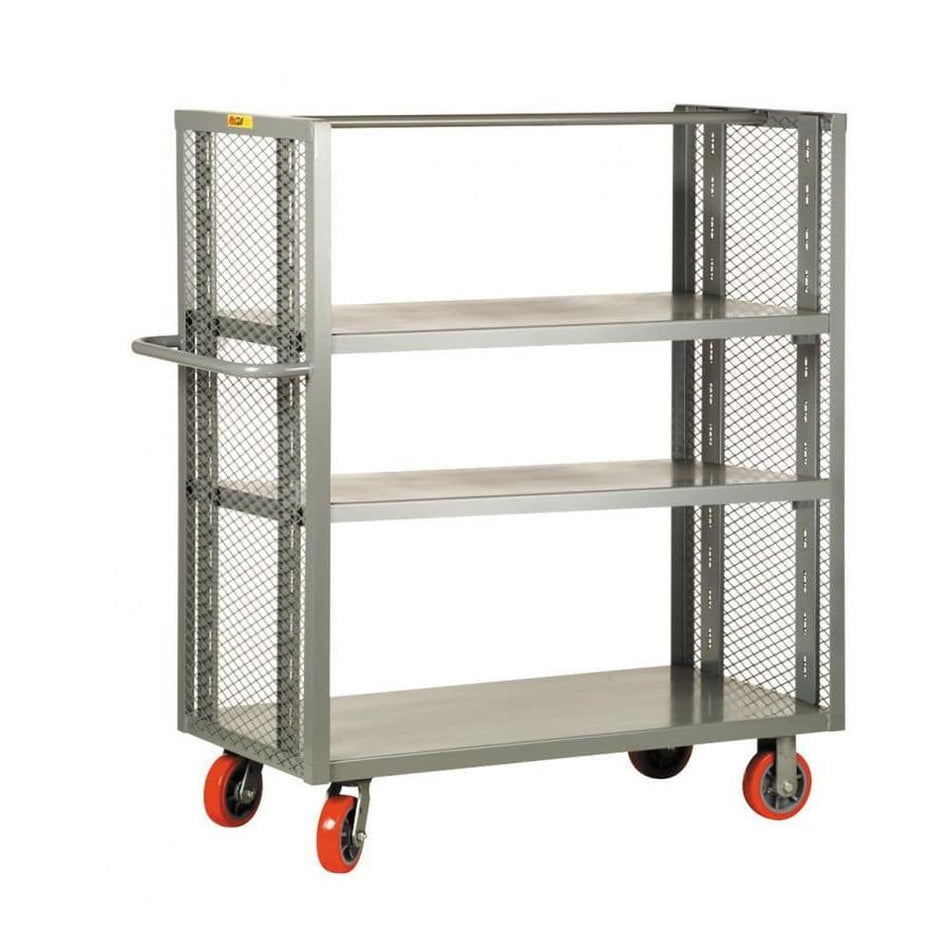 2-Sided Adjustable Shelf Truck (3 Shelves) - Little Giant