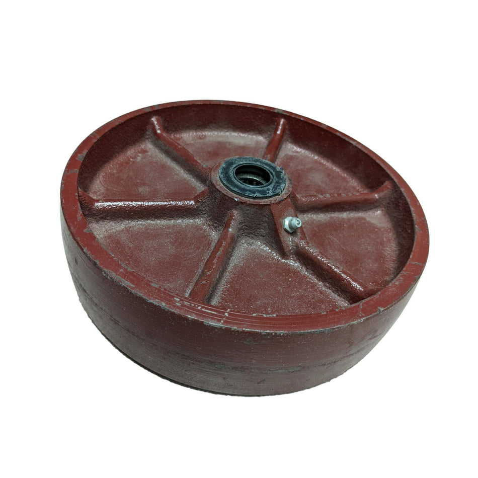 8" x 2" Ductile Steel Wheel - Durable Superior Casters - product view 2