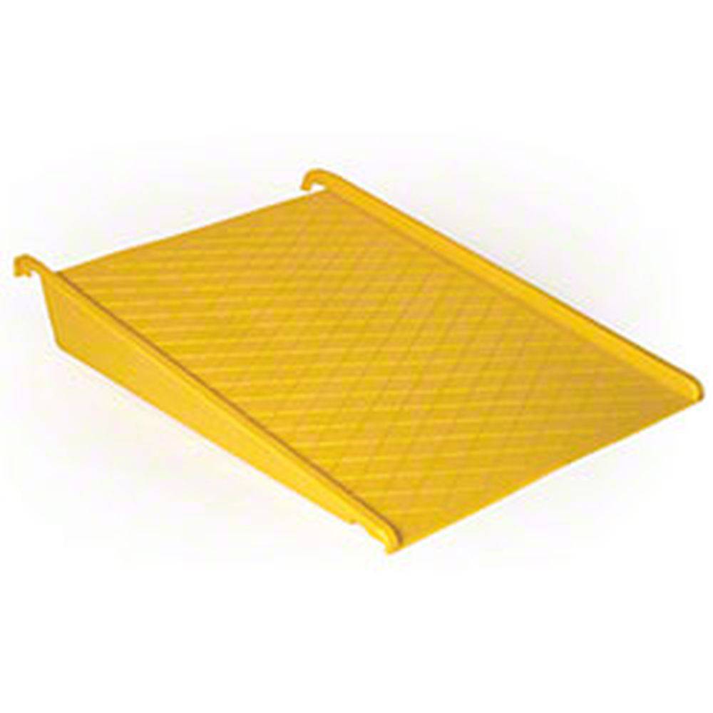 Poly Pallet Ramp for Modular Platforms Yellow - Eagle Manufacturing