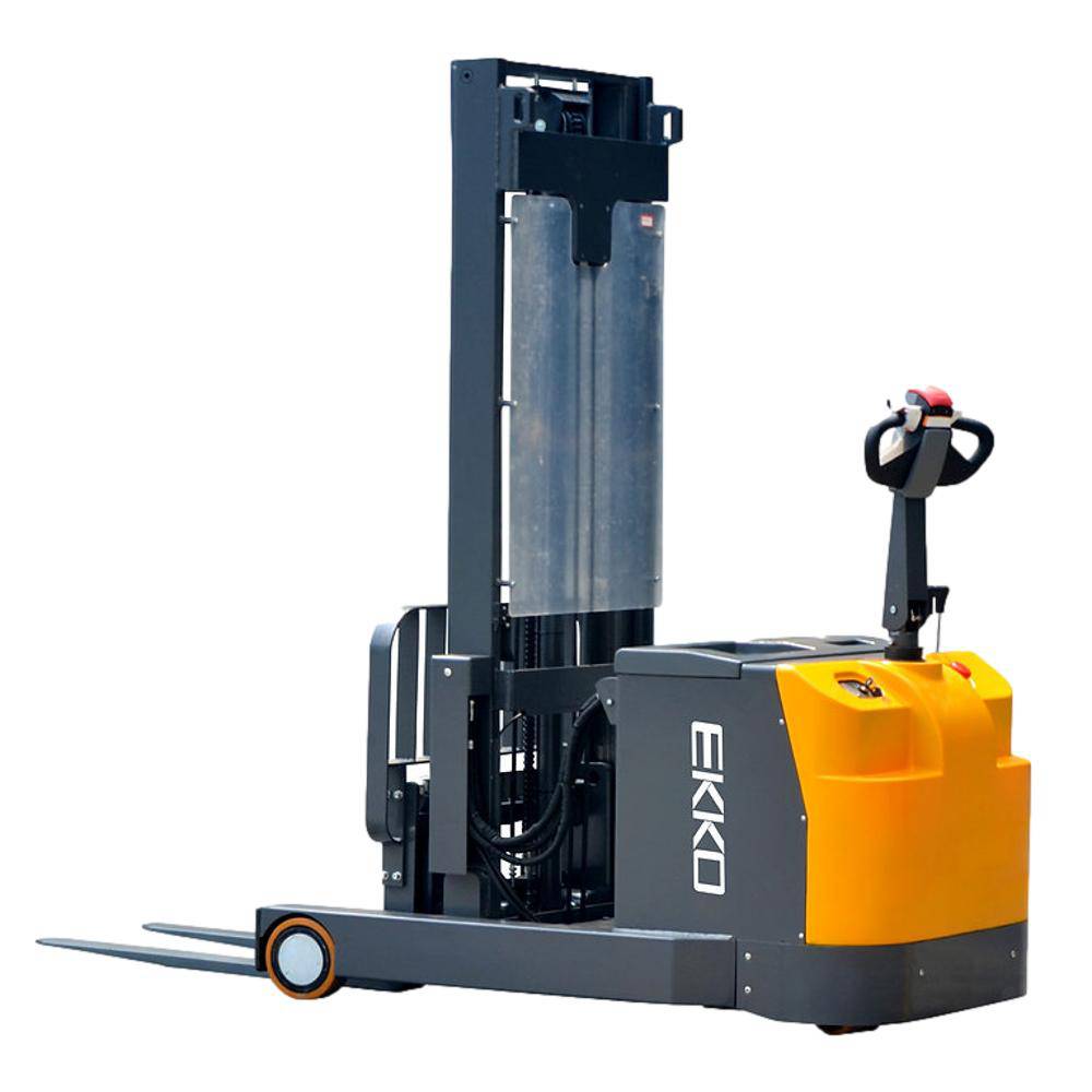 Moving Mast Walkie Reach Truck - 3300 lbs Capacity - Ekko Lifts