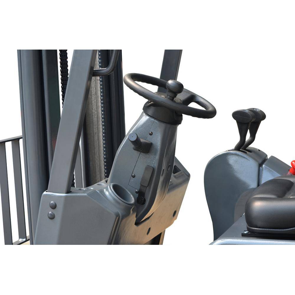 EKKO EK13A 3 Wheel Electric Forklift 138" Lift Ht., Side Shift - 3300 lbs Capacity - Ekko Lifts