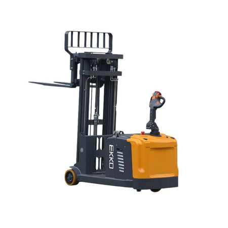 EKKO EK13S-177 Counterbalanced Walkie Stacker SIDE-SHIFTING - 2860 lbs Capacity - Ekko Lifts