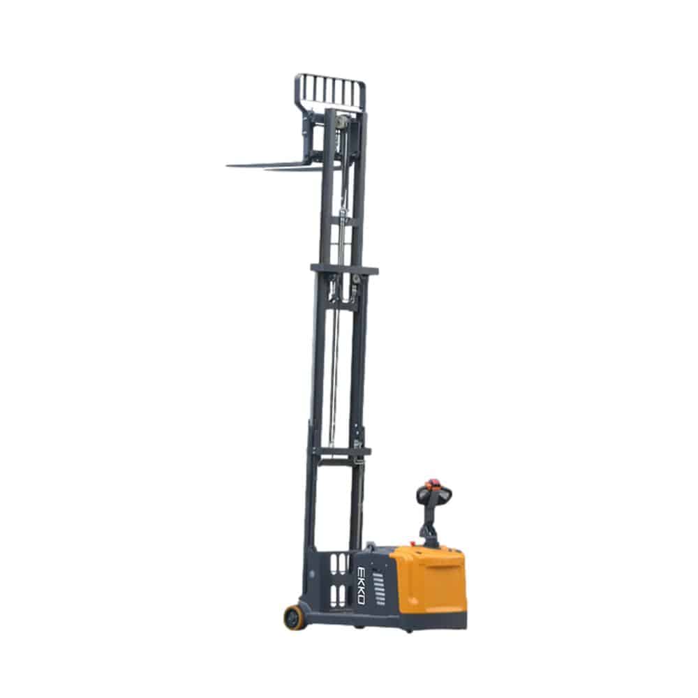 EKKO EK13S-177 Counterbalanced Walkie Stacker SIDE-SHIFTING - 2860 lbs Capacity - Ekko Lifts