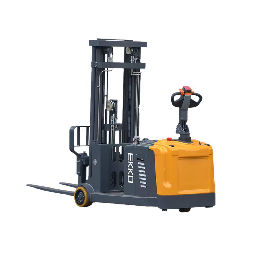 EKKO EK13S-177 Counterbalanced Walkie Stacker SIDE-SHIFTING - 2860 lbs Capacity - Ekko Lifts