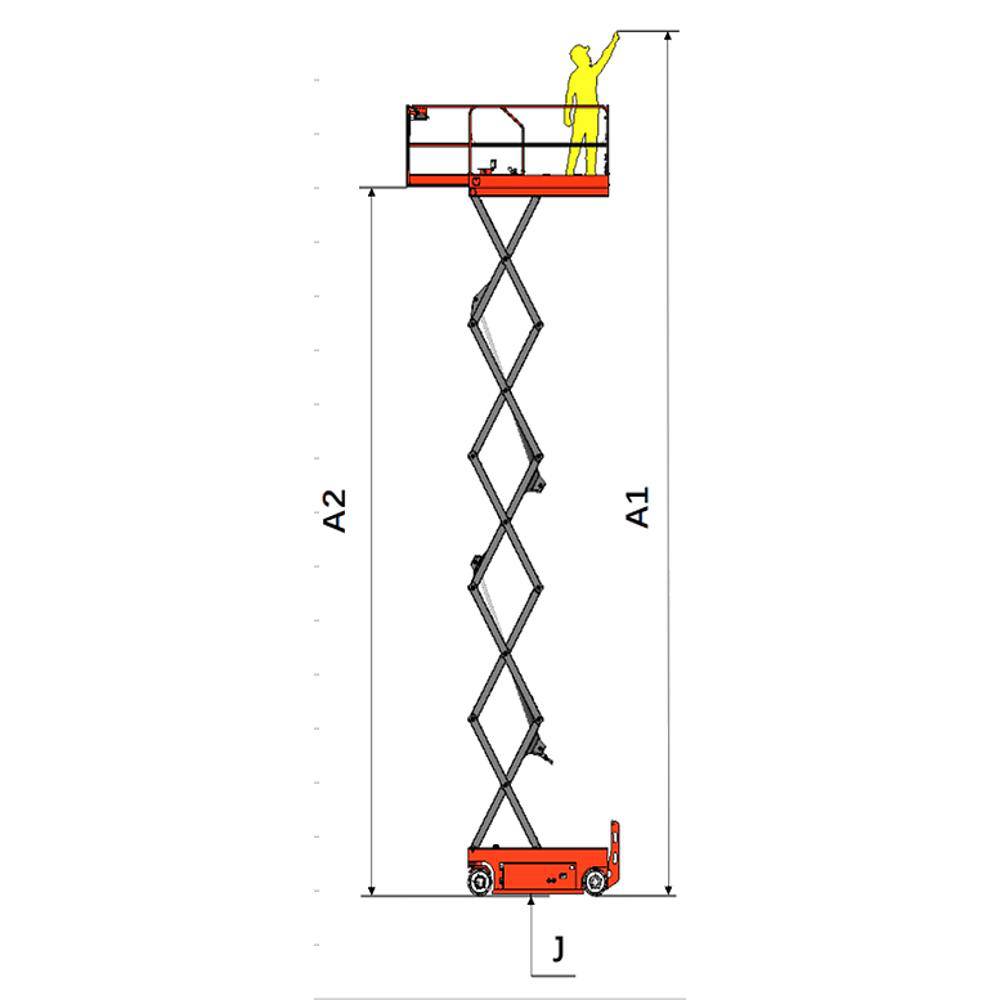 EKKO Aerial Work Platform Scissor Lift - Ekko Lifts