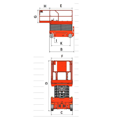 EKKO Aerial Work Platform Scissor Lift - Ekko Lifts