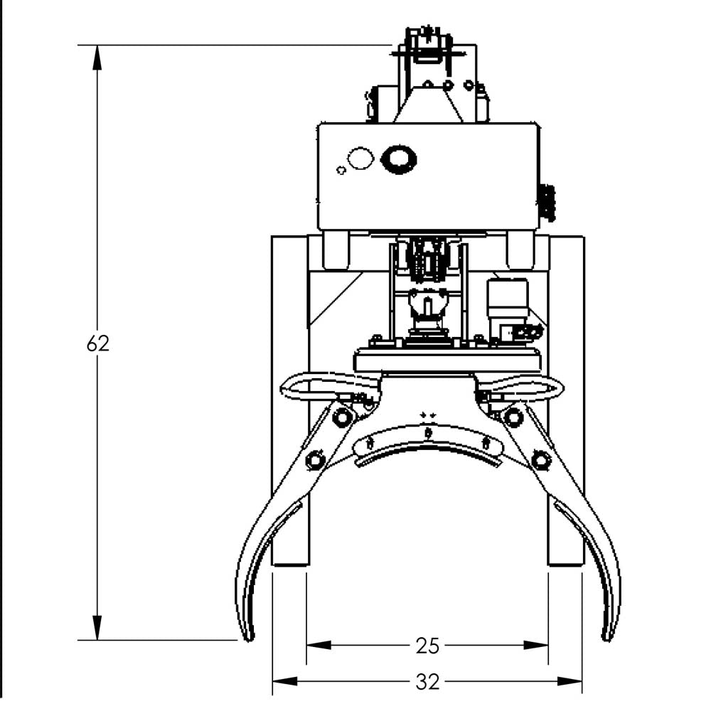 Valley Craft Fully Powered Drum Lifts and Rotators - F80144A7