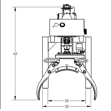 Valley Craft Fully Powered Drum Lifts and Rotators - F80144A7