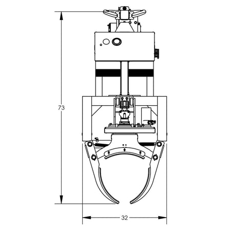 Valley Craft Fully Powered Drum Lifts and Rotators - F80145A8