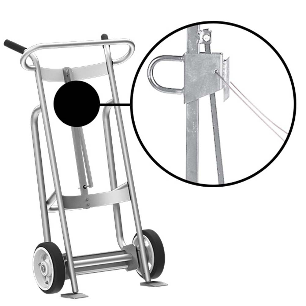 Valley Craft Aluminum 2-Wheel Drum Hand Trucks - F81625A0C