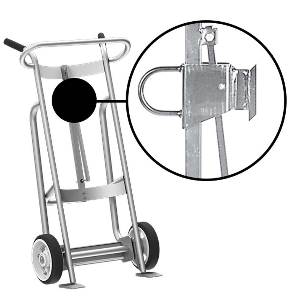 Valley Craft Aluminum 2-Wheel Drum Hand Trucks - F81625A0F