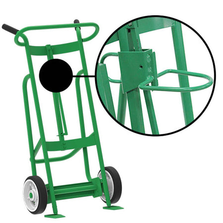 Valley Craft Steel 2-Wheel Drum Hand Trucks - F81735A7P