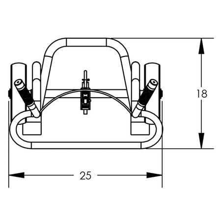 Valley Craft Aluminum 2-Wheel Drum Hand Trucks - F81770A3C