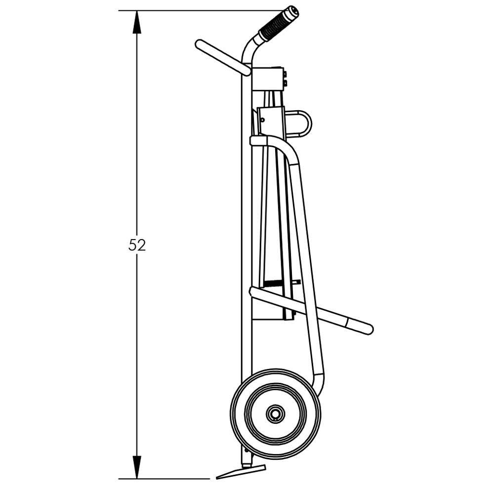 Valley Craft Steel 2-Wheel Drum Hand Trucks - F81895A3C