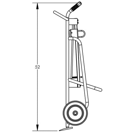 Valley Craft Steel 2-Wheel Drum Hand Trucks - F81895A3C