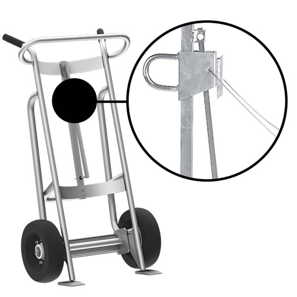 Valley Craft Aluminum 2-Wheel Drum Hand Trucks - F81925A7C