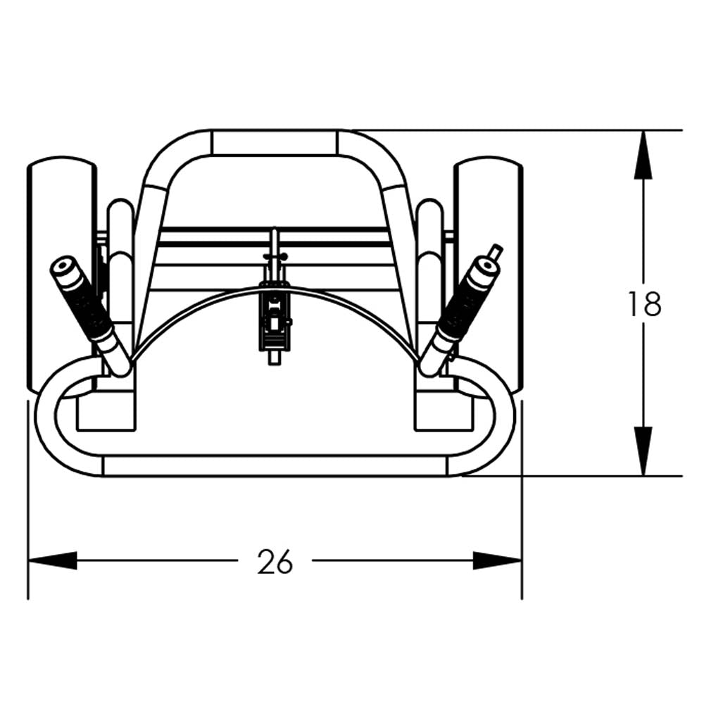 Valley Craft Aluminum 2-Wheel Drum Hand Trucks - F81925A7C