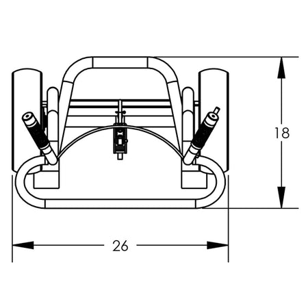 Valley Craft Aluminum 2-Wheel Drum Hand Trucks - F81925A7C