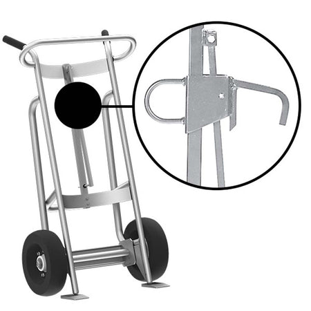 Valley Craft Aluminum 2-Wheel Drum Hand Trucks - F81925A7L