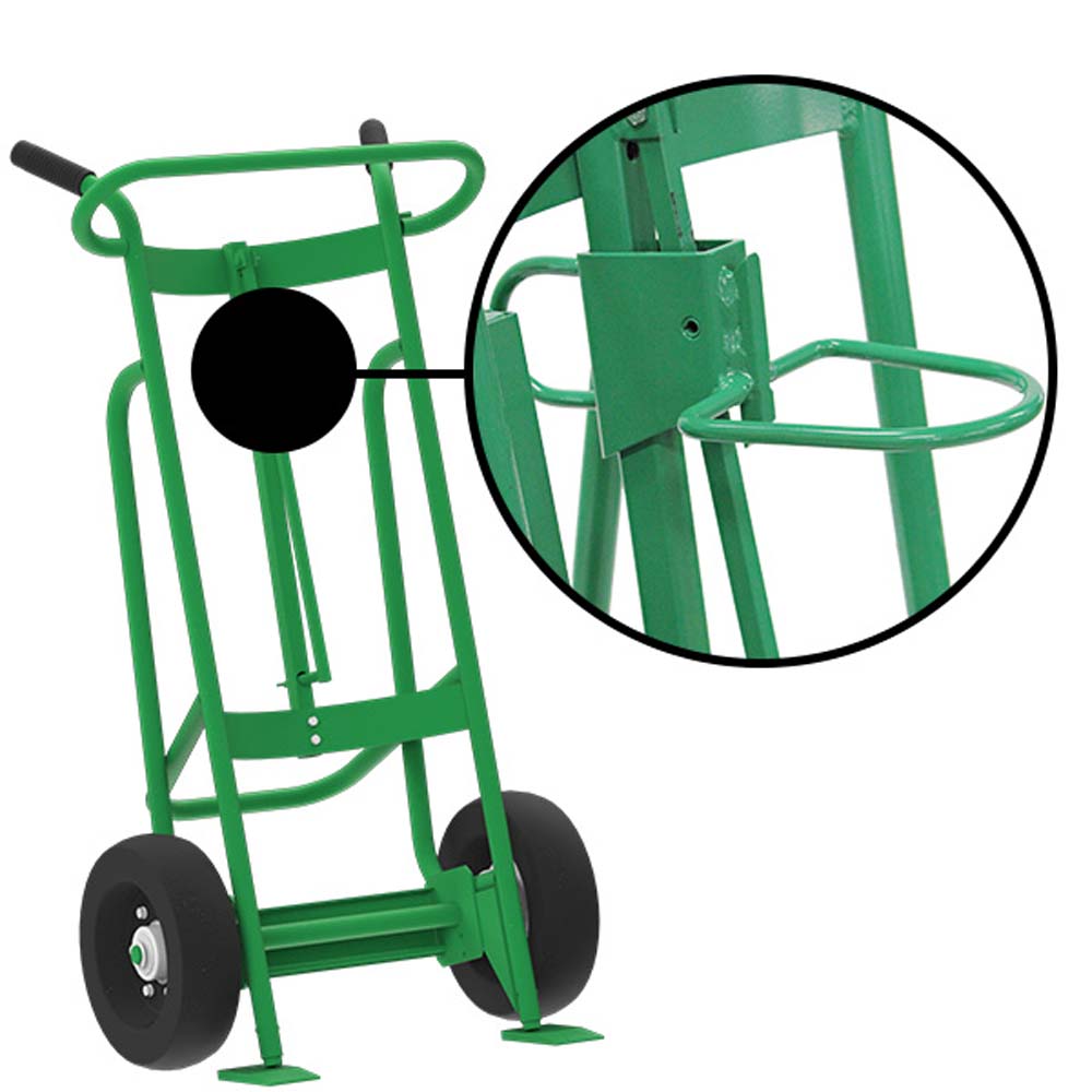 Valley Craft Steel 2-Wheel Drum Hand Trucks - F82025A4P