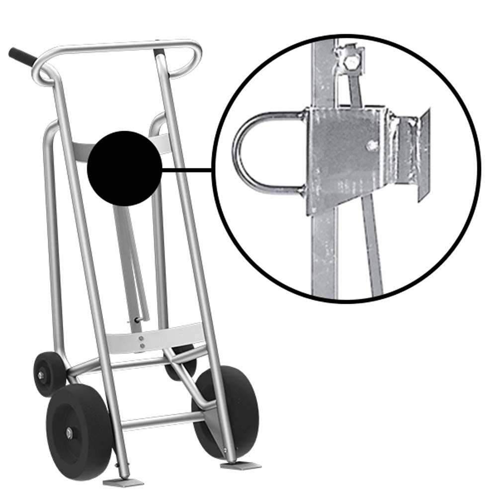 Valley Craft Aluminum 4-Wheel Drum Hand Trucks - F82175A2F