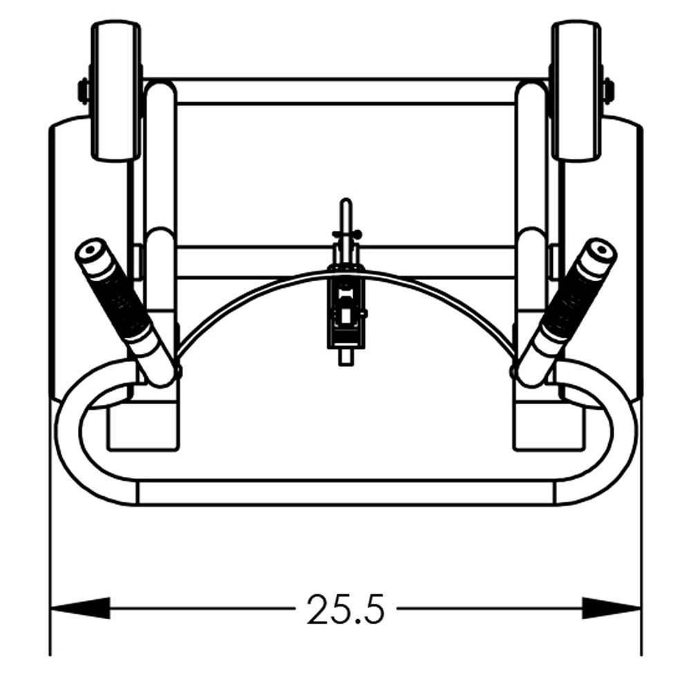 Valley Craft Aluminum 4-Wheel Drum Hand Trucks - F82175A2F