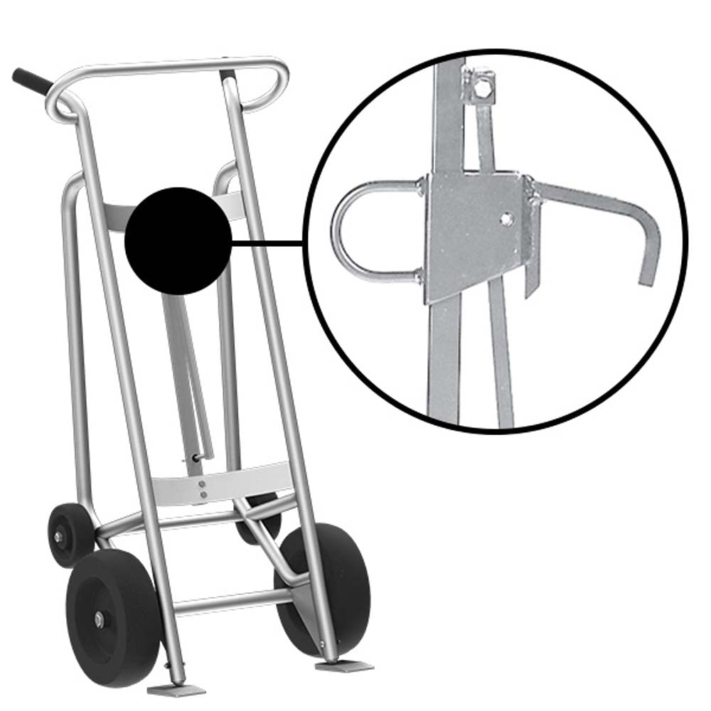 Valley Craft Aluminum 4-Wheel Drum Hand Trucks - F82175A2L