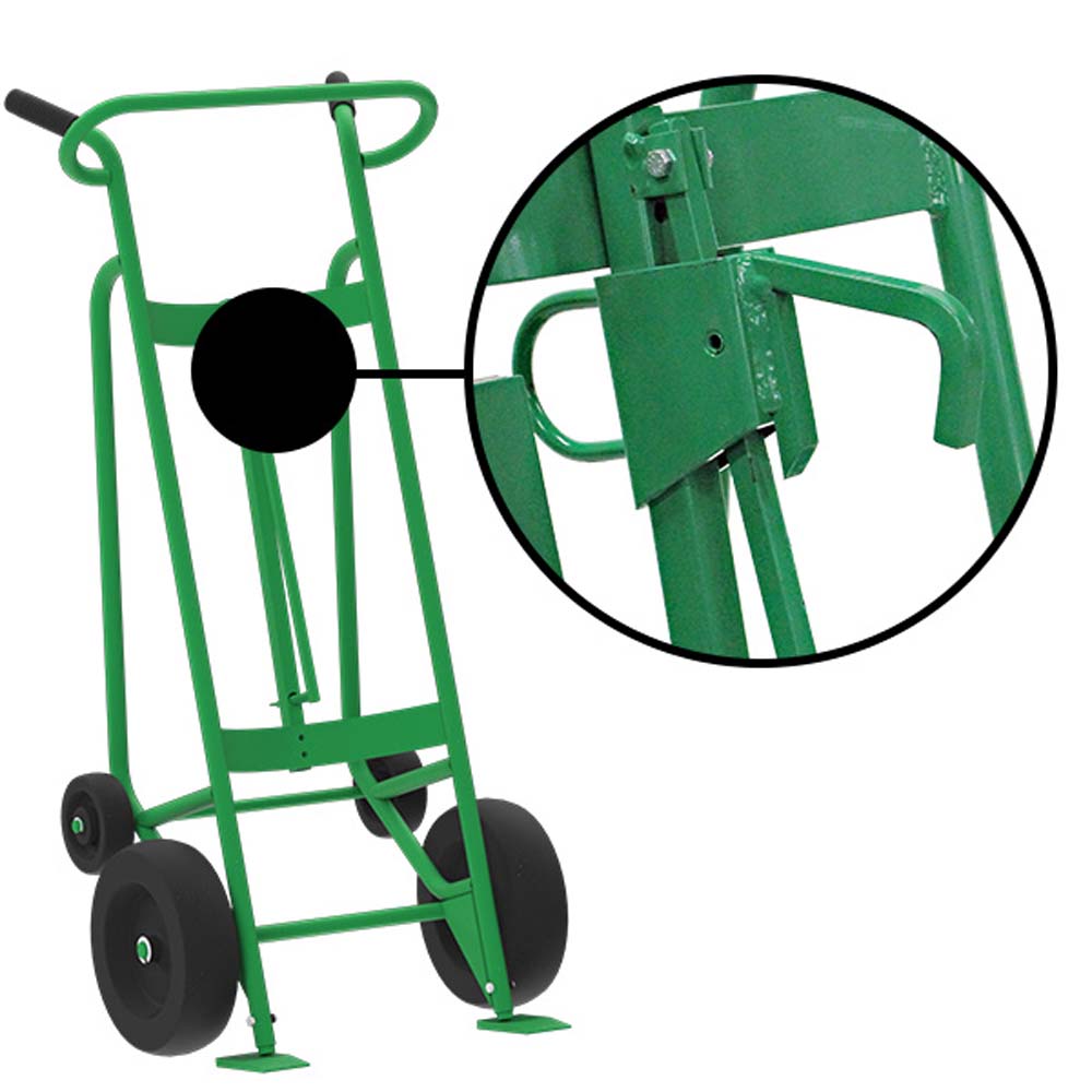 Valley Craft Steel 4-Wheel Drum Hand Trucks - F82375A0L