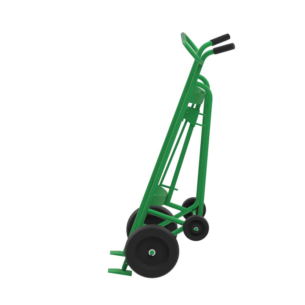 Valley Craft Steel 4-Wheel Drum Hand Trucks - F82375A0