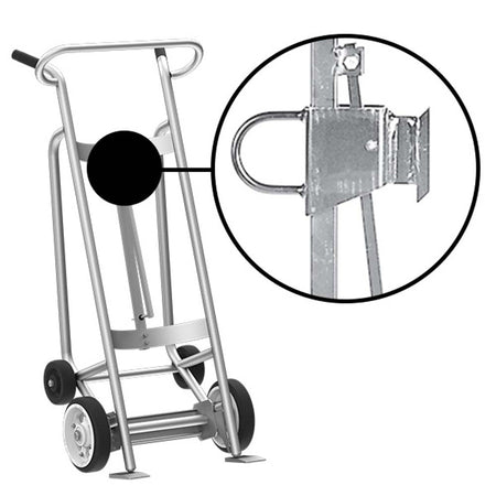 Valley Craft Aluminum 4-Wheel Drum Hand Trucks - F82425A0F