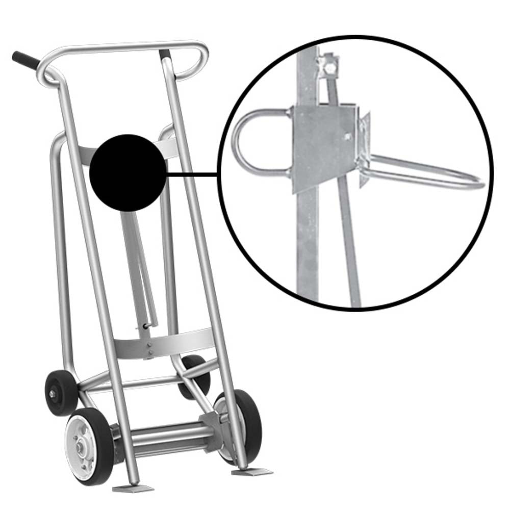 Valley Craft Aluminum 4-Wheel Drum Hand Trucks - F82425A0P