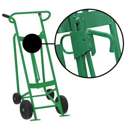 Valley Craft Steel 4-Wheel Drum Hand Trucks - F82845A2L