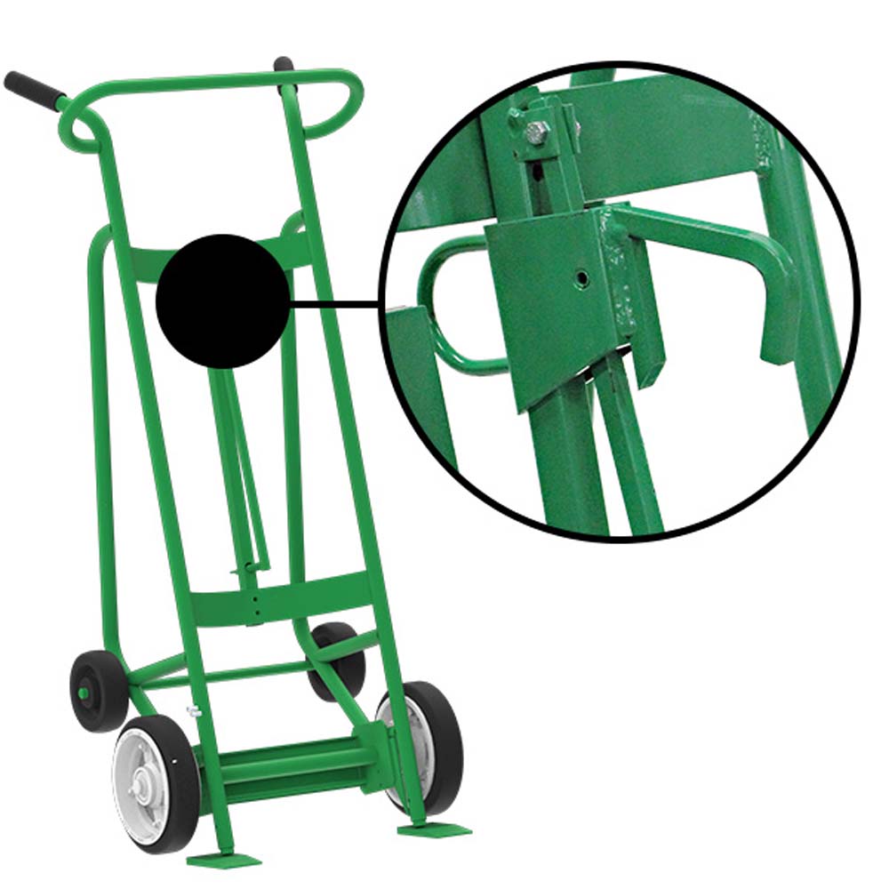 Valley Craft Steel 4-Wheel Drum Hand Trucks - F82895A1L