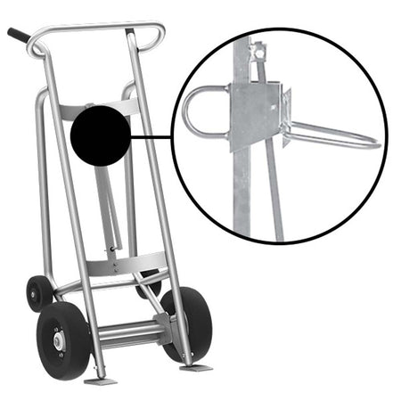 Valley Craft Aluminum 4-Wheel Drum Hand Trucks - F82960A1P