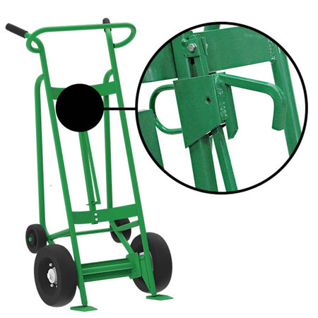 Valley Craft Steel 4-Wheel Drum Hand Trucks - F83160A7L