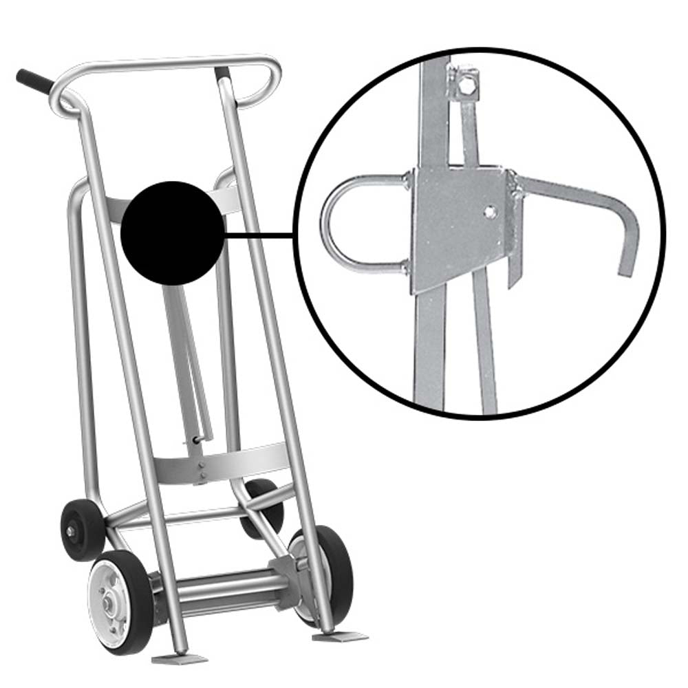 Valley Craft Aluminum 4-Wheel Drum Hand Trucks - F83210A7L