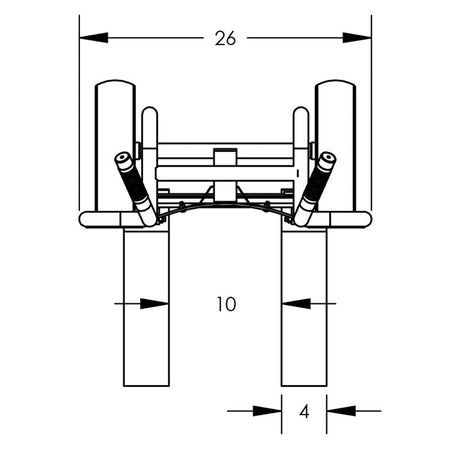 Valley Craft 2-Wheel Pallet Hand Trucks - F84727A1