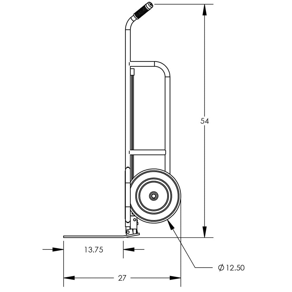 Valley Craft 2-Wheel Pallet Hand Trucks - F84877A9