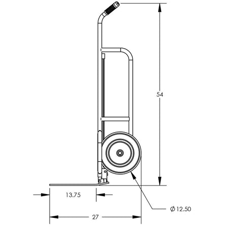 Valley Craft 2-Wheel Pallet Hand Trucks - F84877A9