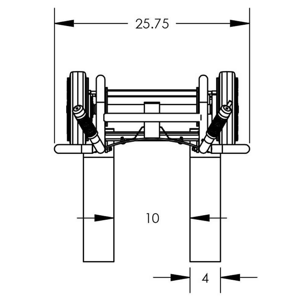 Valley Craft 2-Wheel Pallet Hand Trucks - F84883A1