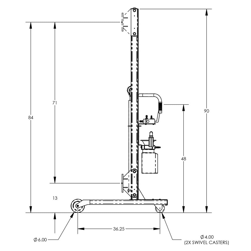 Valley Craft Steel Universal Lifts & Stackers - F87040B4