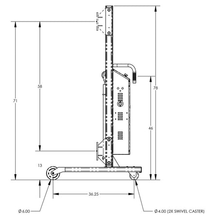 Valley Craft Steel Universal Lifts & Stackers - F88553C1